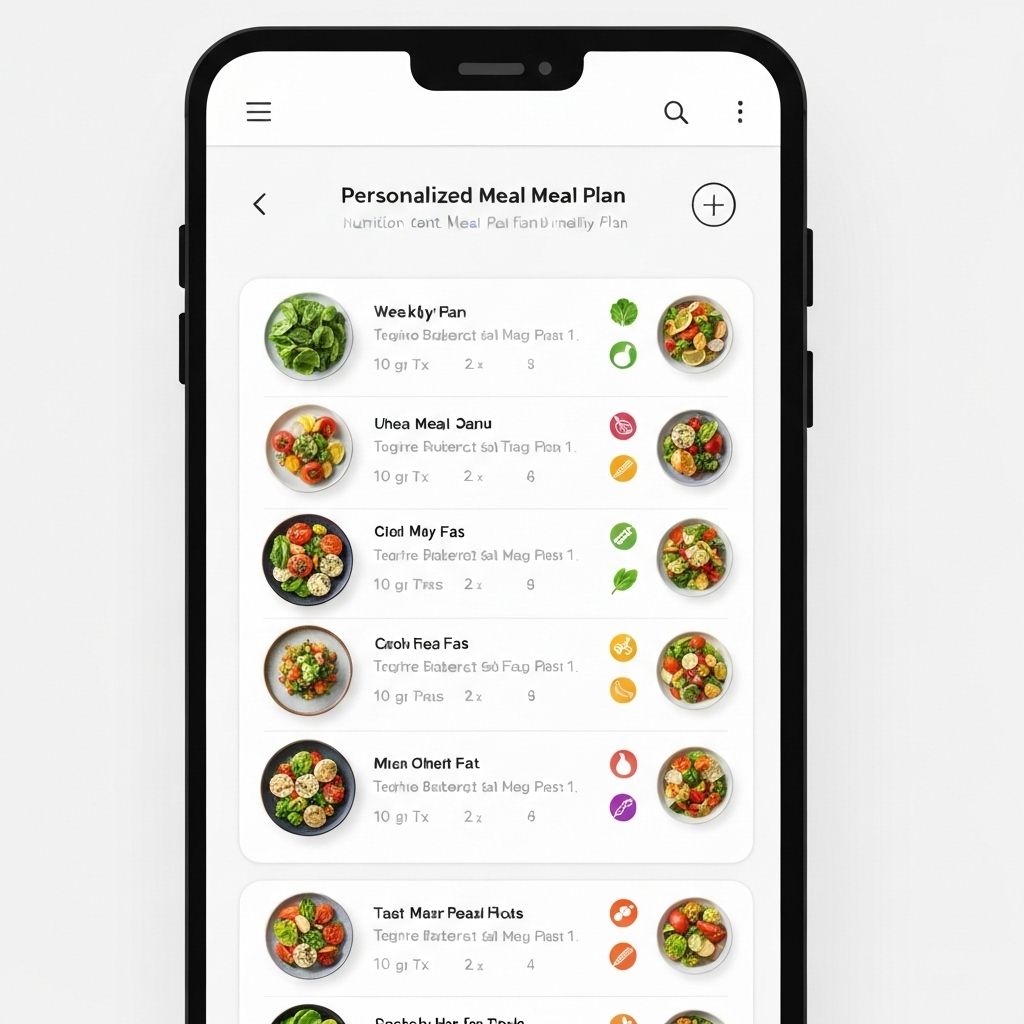Plans alimentaires personnalisés